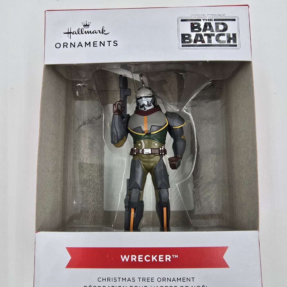 Hallmark Star Wars The Bad Batch Wrecker Christmas Tree Ornament
